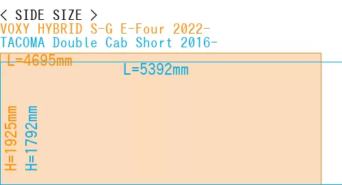 #VOXY HYBRID S-G E-Four 2022- + TACOMA Double Cab Short 2016-